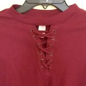 No Boundaries Tops - Teen long sleeve blouse No Boundaries Tops - Teen long sleeve blouse